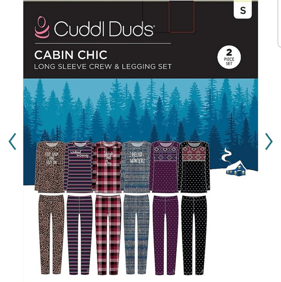 Cuddl Duds 2-Piece Set NWT - Picture 2 of 7
